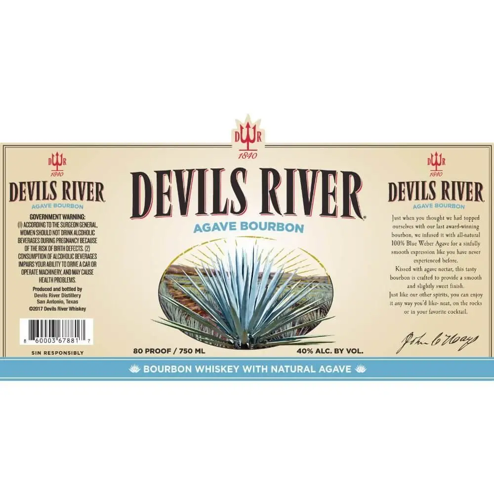 Devils River Agave Bourbon (Pre-Order) - Image 2