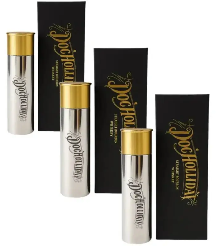Doc Holliday 10 Year Bourbon Shotgun Shell Limited Edition 100mL - Image 2