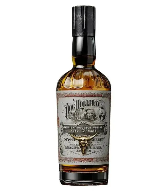 Doc Holliday 7 Year Cask Strength Straight Bourbon 750mL