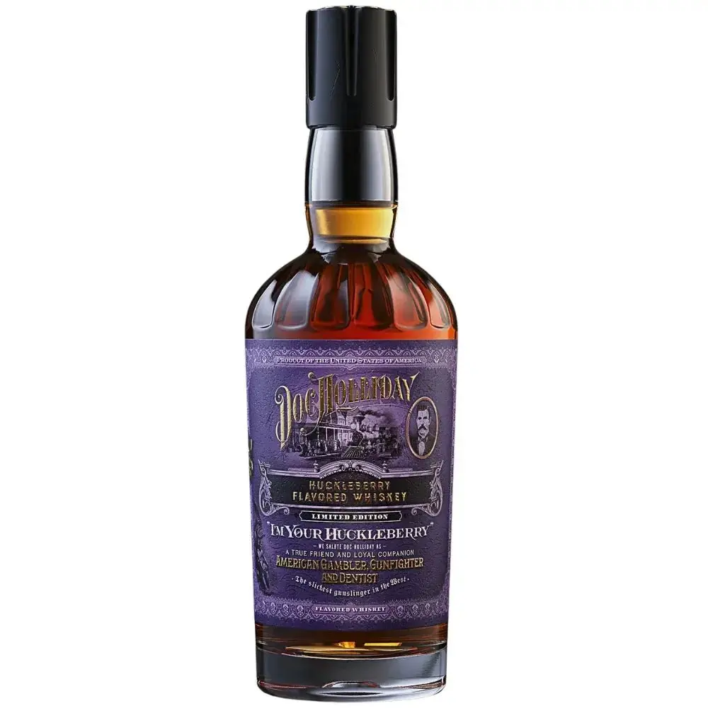 Doc Holliday Huckleberry Flavored Whiskey “I’m Your Huckleberry” Limited Edition