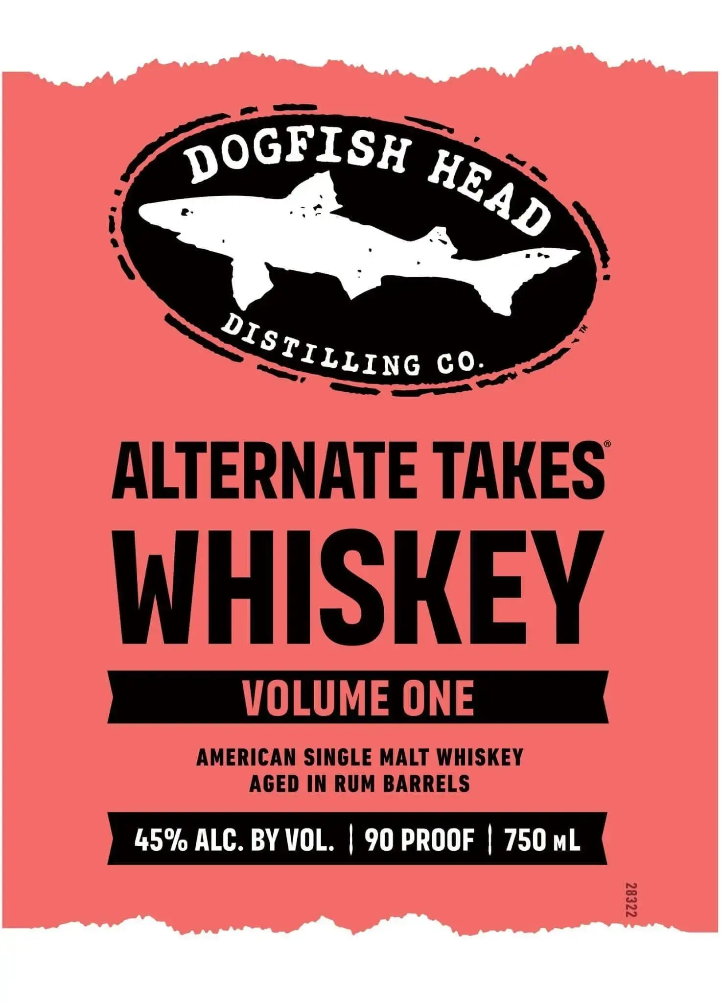 Dogfish Head Alternate Takes Whiskey Volume One Aged in Rum Barrels