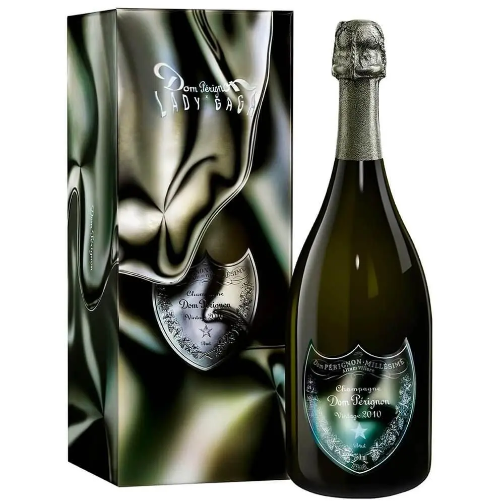 Dom Pérignon Blanc Vintage 2010 Lady Gaga Edition