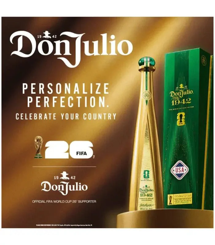 Don Julio 1942 FIFA World Cup 2026 Honor Your Country Limited Edition Tequila Añejo - Image 4