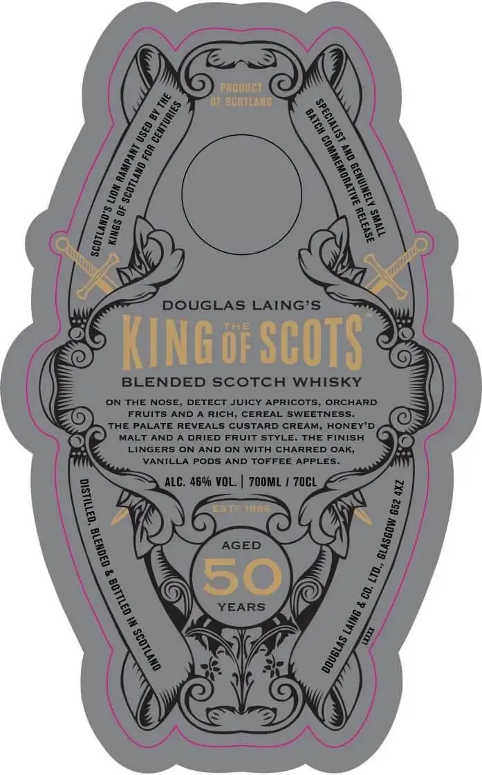Douglas Laing's King of the Scots Blended Scotch 50 Year Old