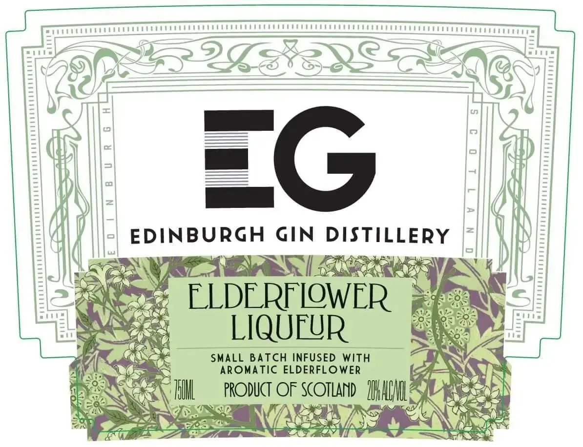 Edinburgh Gin Elderflower Liqueur 750ml