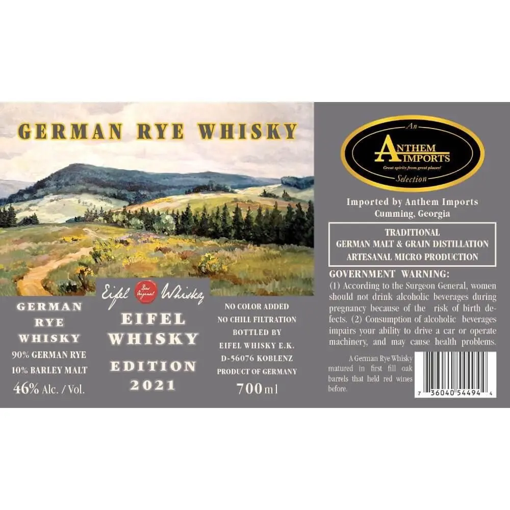 Eifel German Rye Whisky 2021 Edition - Image 2