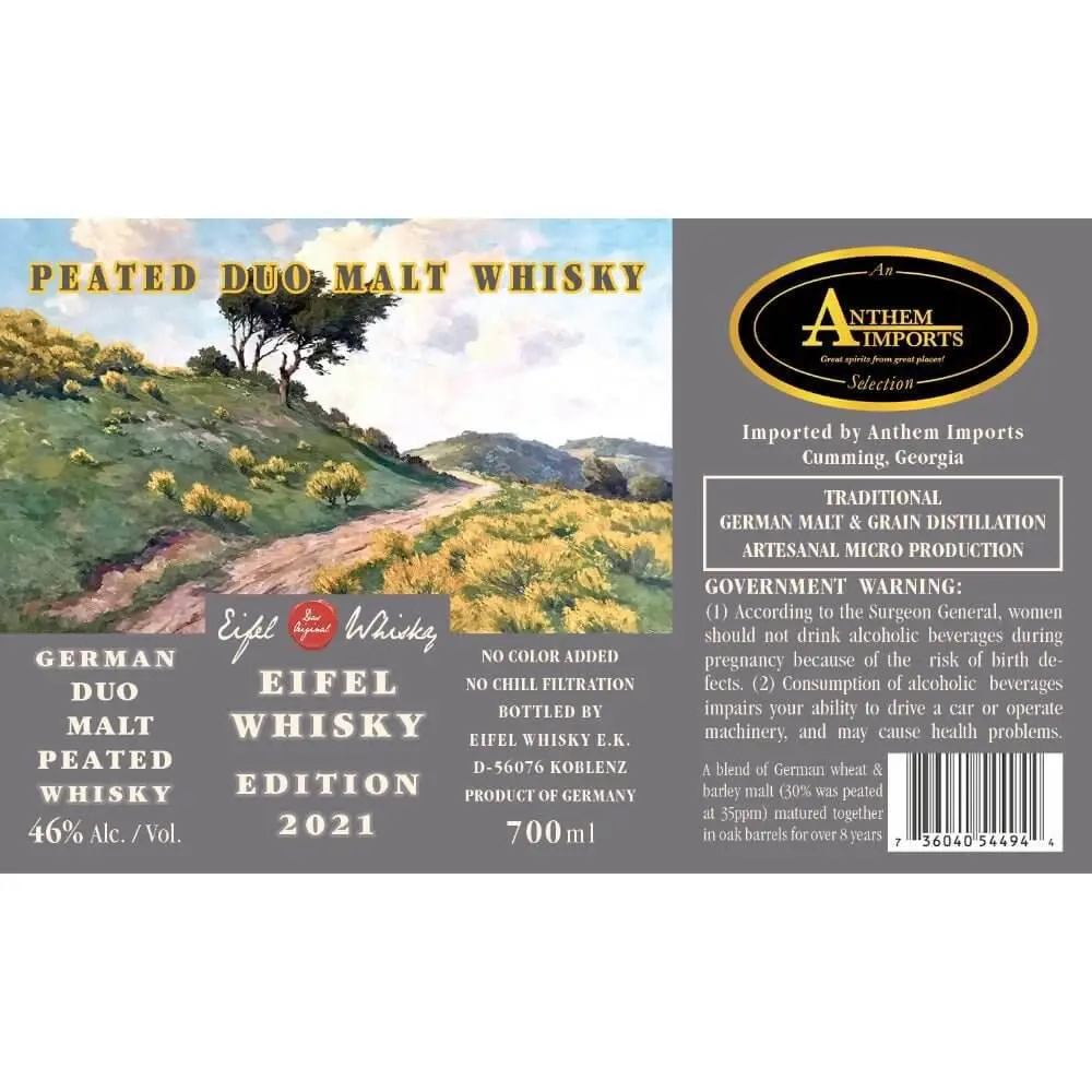 Eifel Peated Duo Malt Whisky 2021 Edition - Image 2