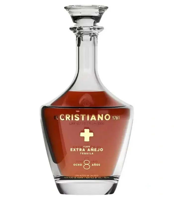 El Cristiano 8 Year Extra Anejo Tequila 750mL