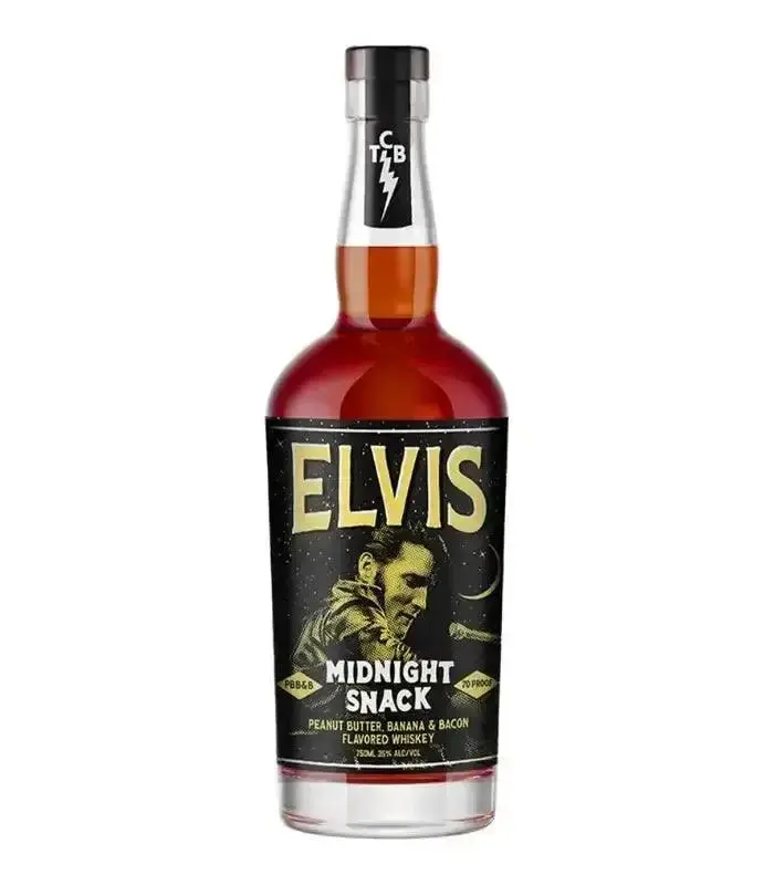 Elvis Midnight Snack PBB&B Flavored Whiskey 750mL