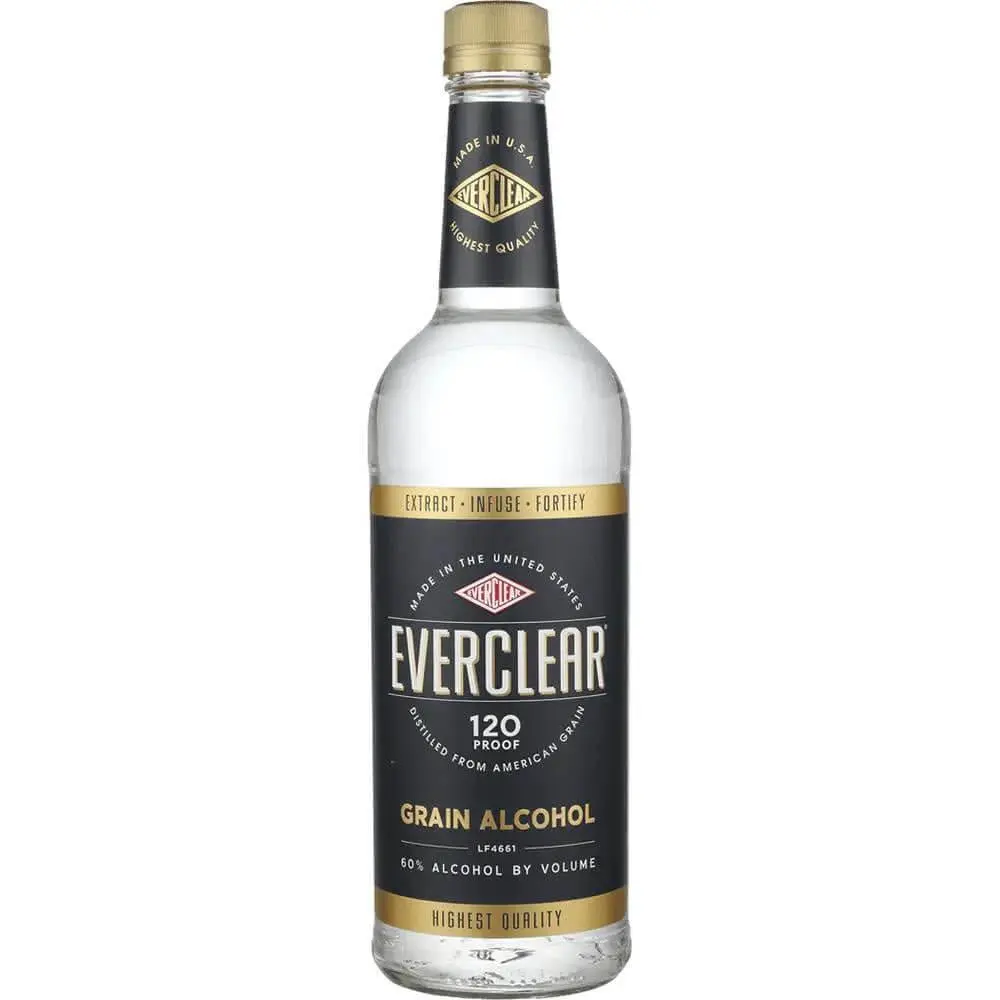 Everclear Grain Alcohol 120 1L