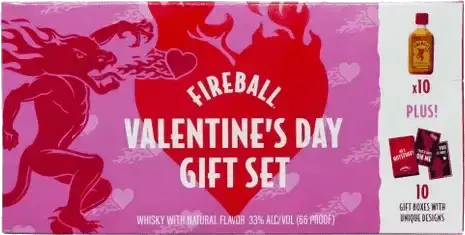 Fireball Valentine's Card Cinnamon Whiskey