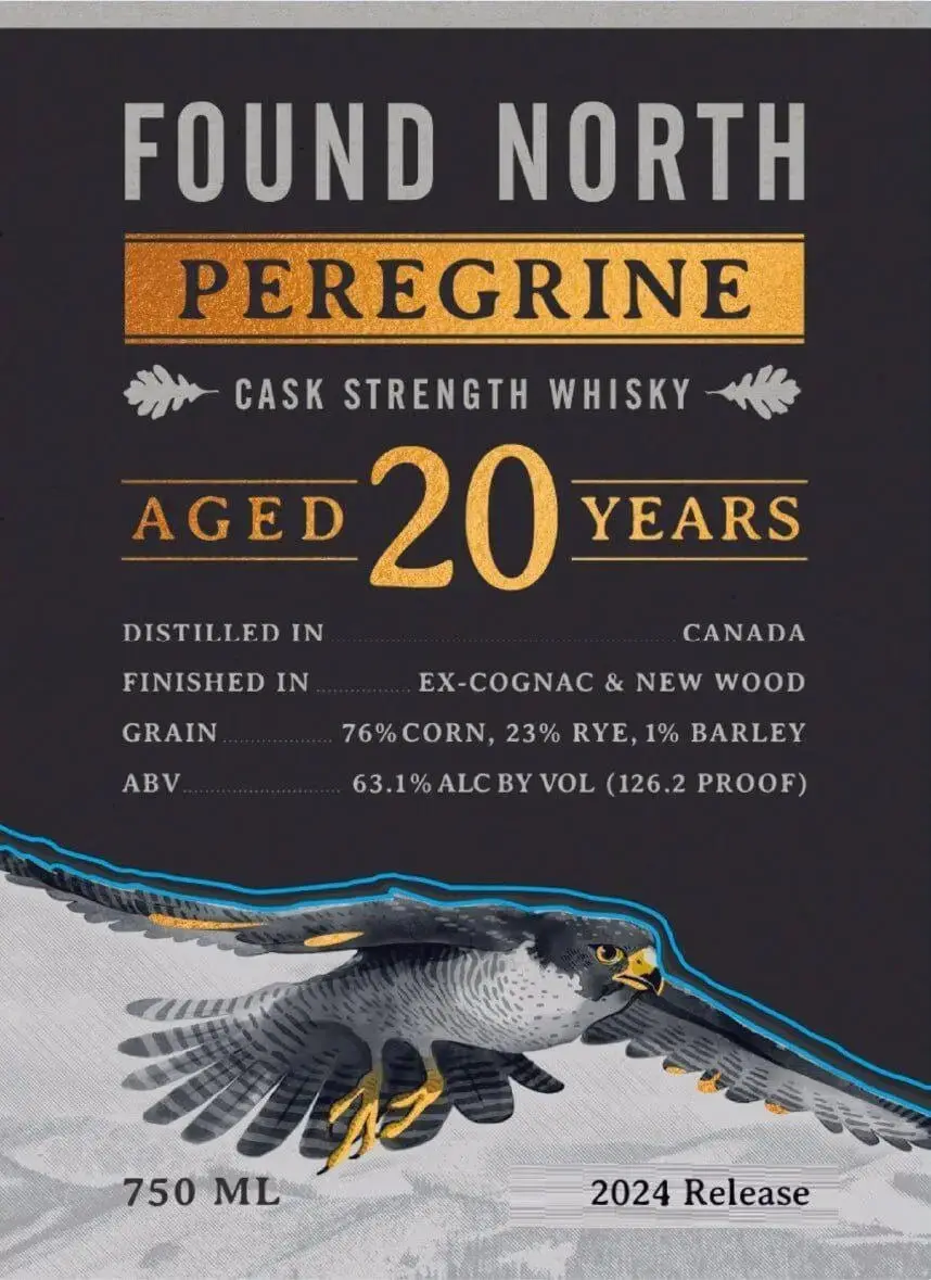 Found North Peregrine 20 Year Cask Strength Whisky