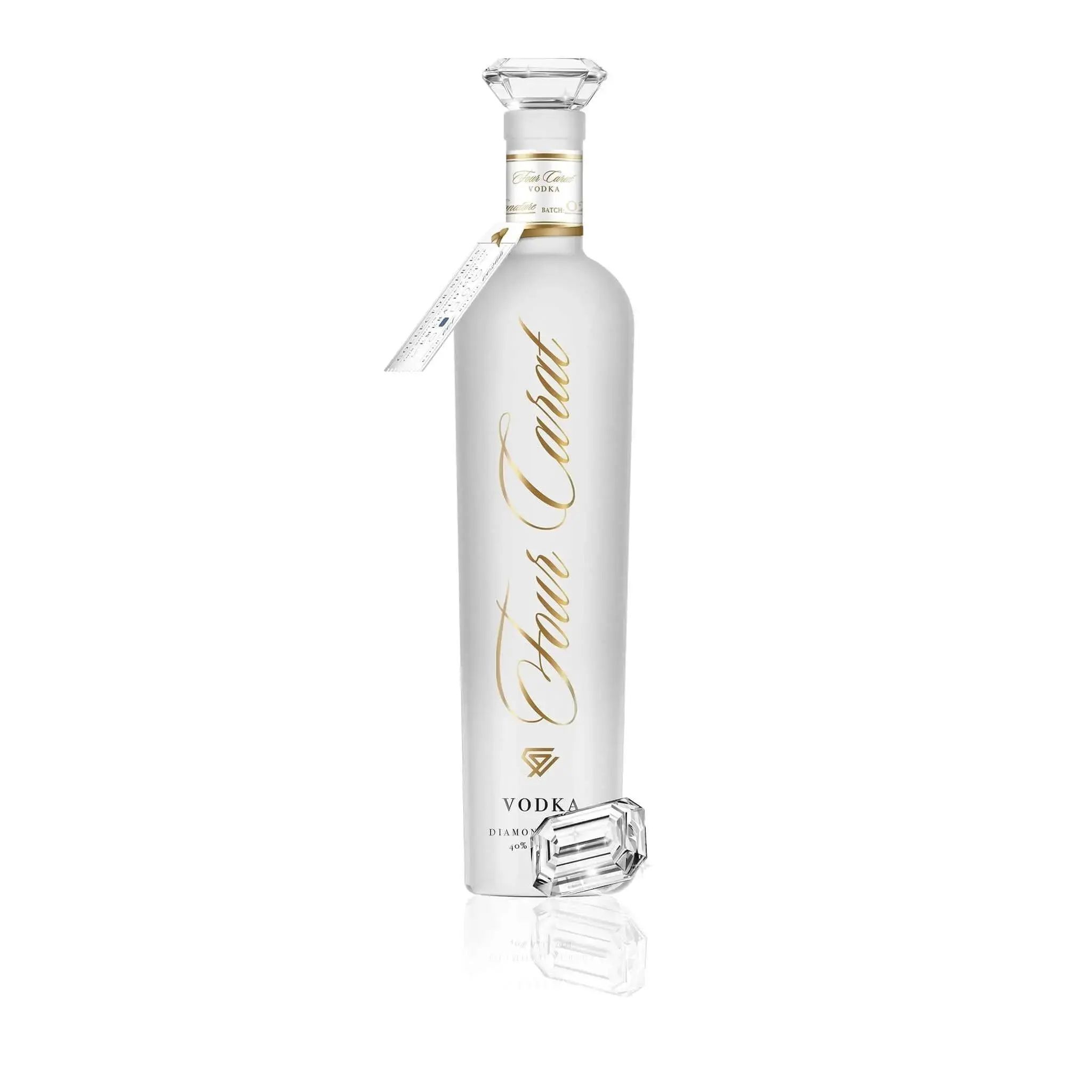 Four Carat Vodka Collectors Edition With Diamond Cut Closure - Image 10