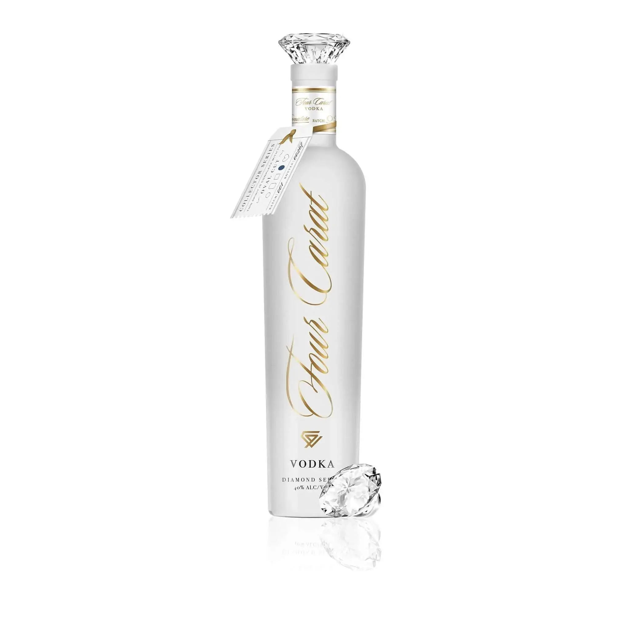 Four Carat Vodka Collectors Edition With Diamond Cut Closure - Image 11