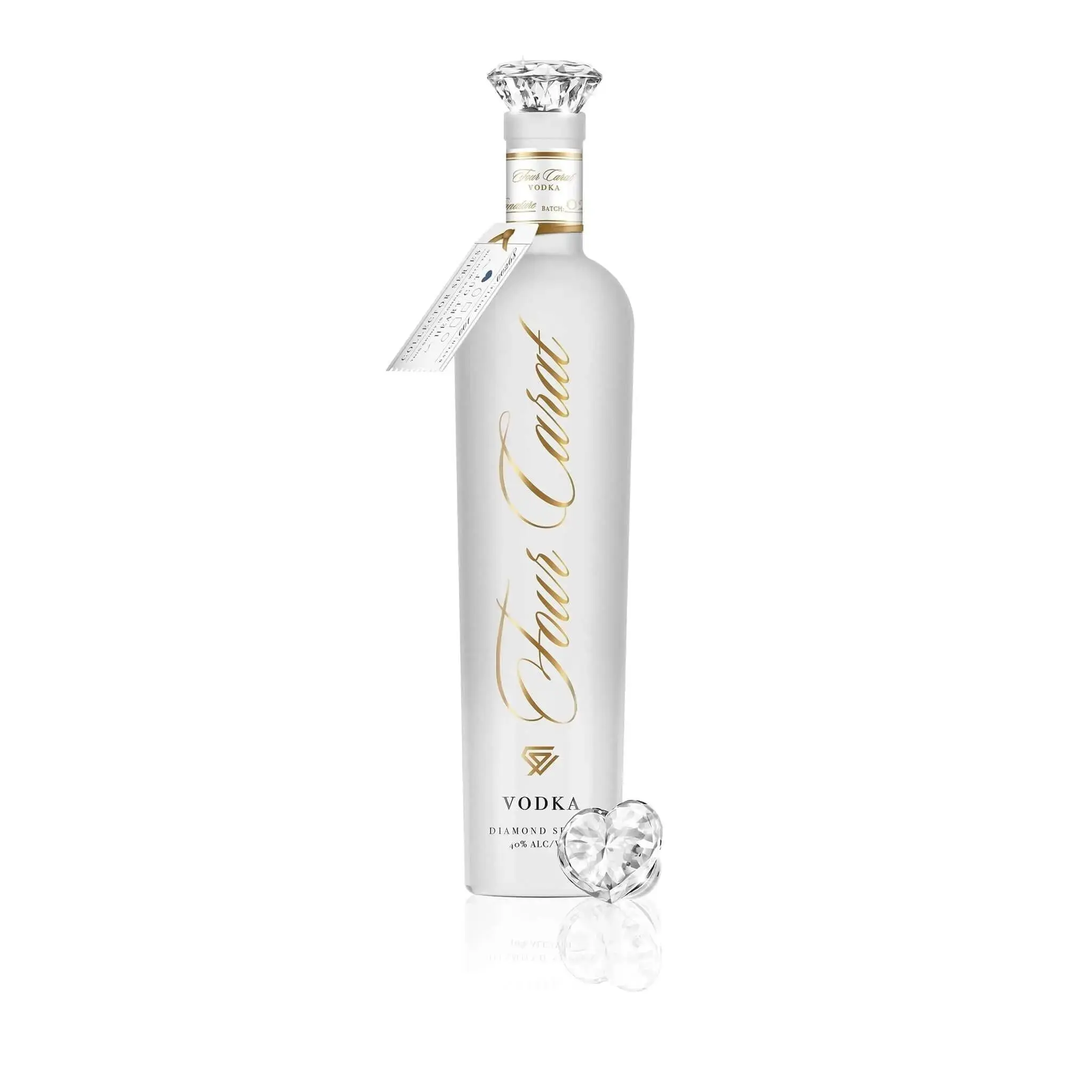 Four Carat Vodka Collectors Edition With Diamond Cut Closure (Full Set) - Image 12