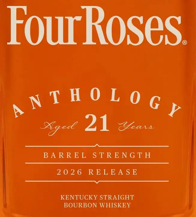 Four Roses Anthology 21 Year Barrel Strength Straight Bourbon 2026