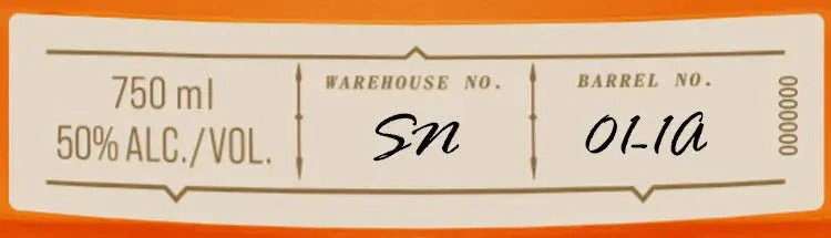 Four Roses Anthology Origin 21 Year Barrel Strength Bourbon 2026 Release - Image 2