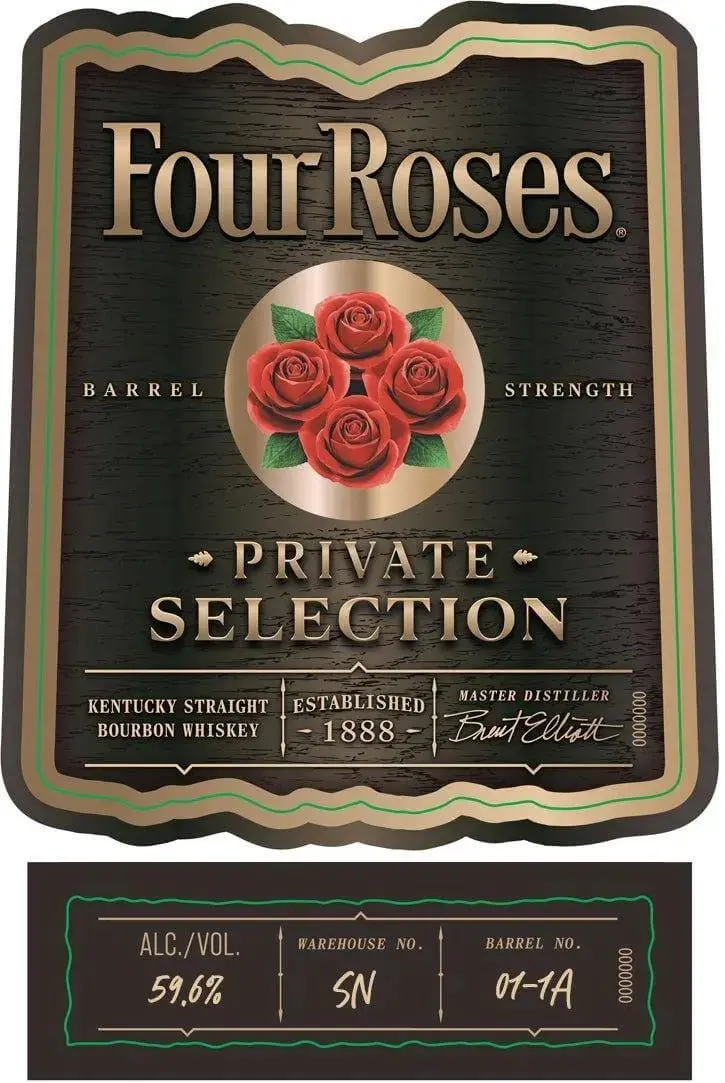 Four Roses Private Selection OBSF Barrel Strength Bourbon Whiskey