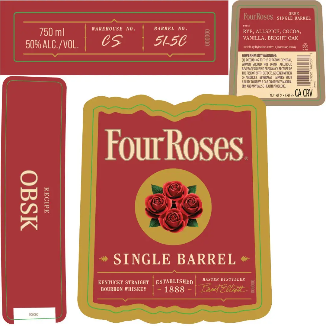 Four Roses Single Barrel OBSK – Warehouse CS Barrel 51-5C