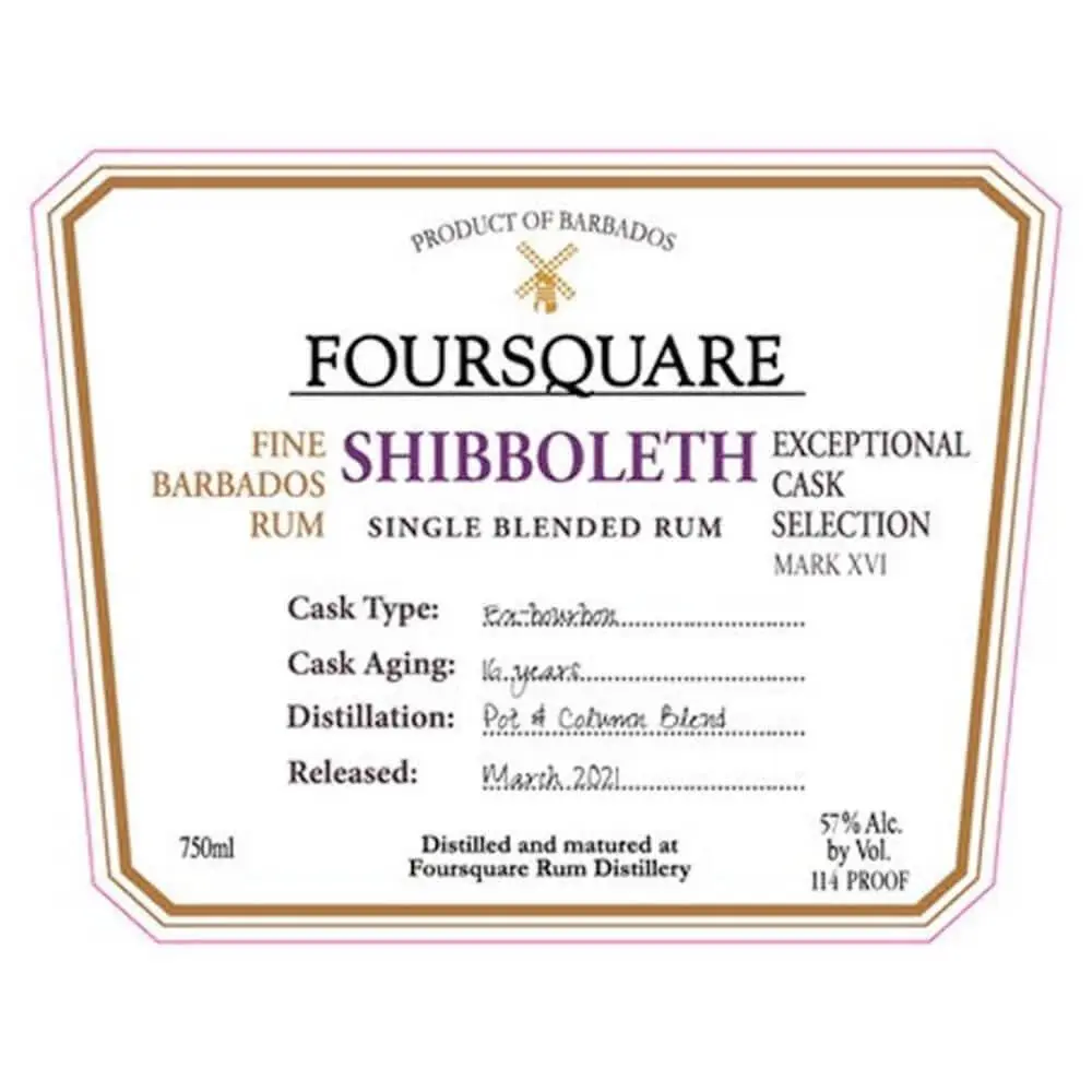 Foursquare Shibboleth 16 Year Old