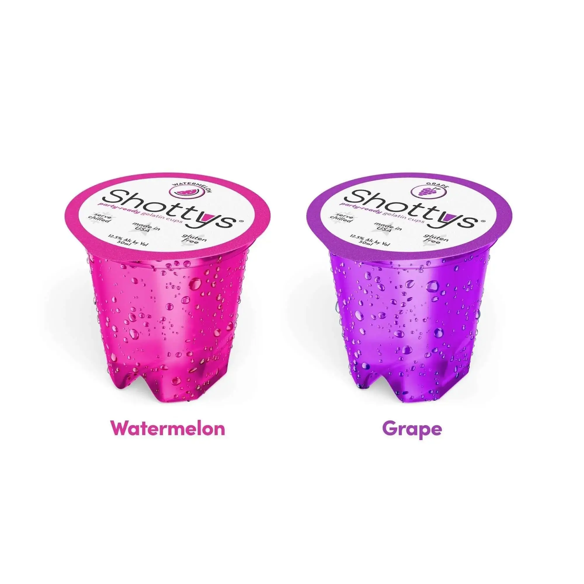 Shottys Grape/Watermelon Gelatin Shots (8 shots) - Image 4