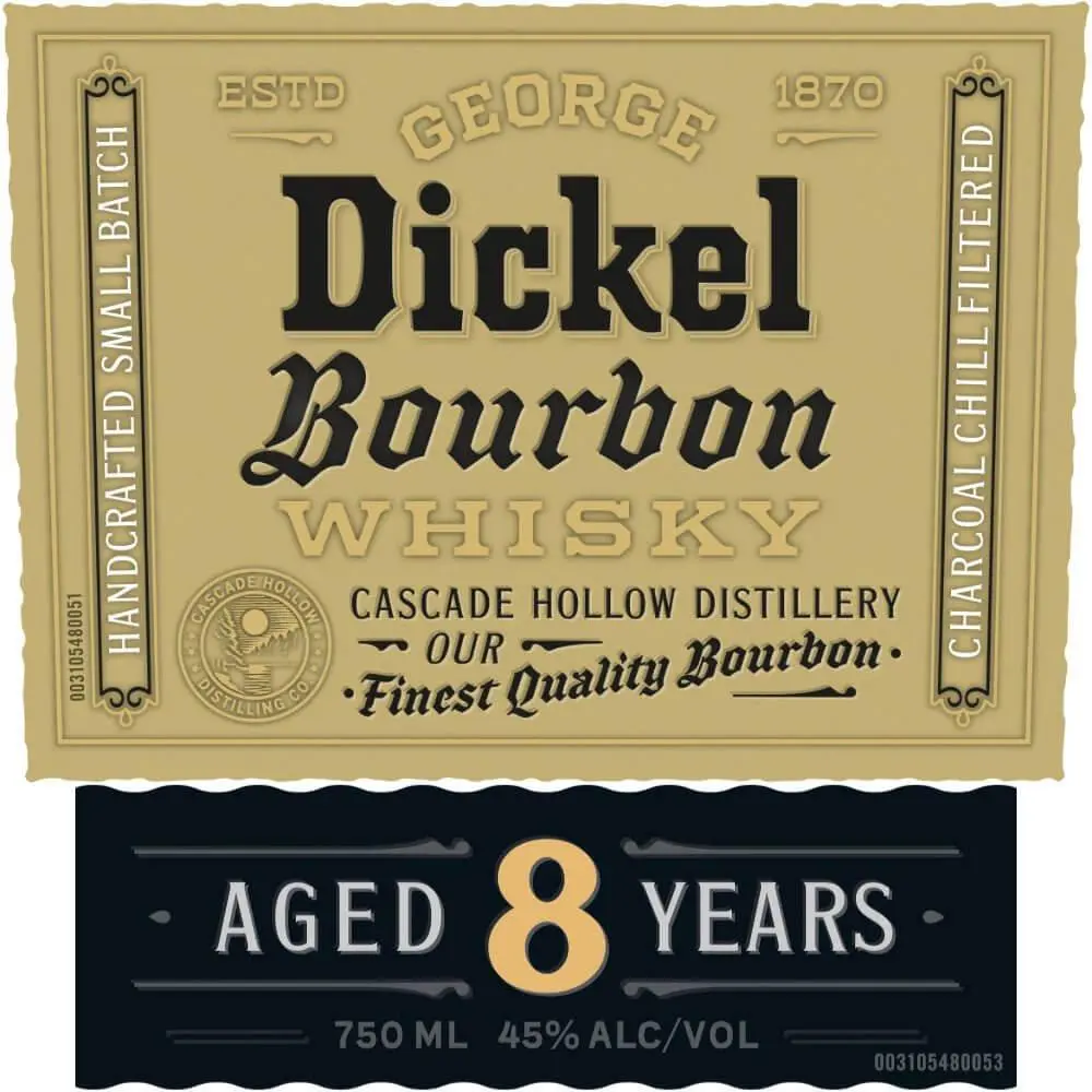 George Dickel 8 Year Old Bourbon - Image 2