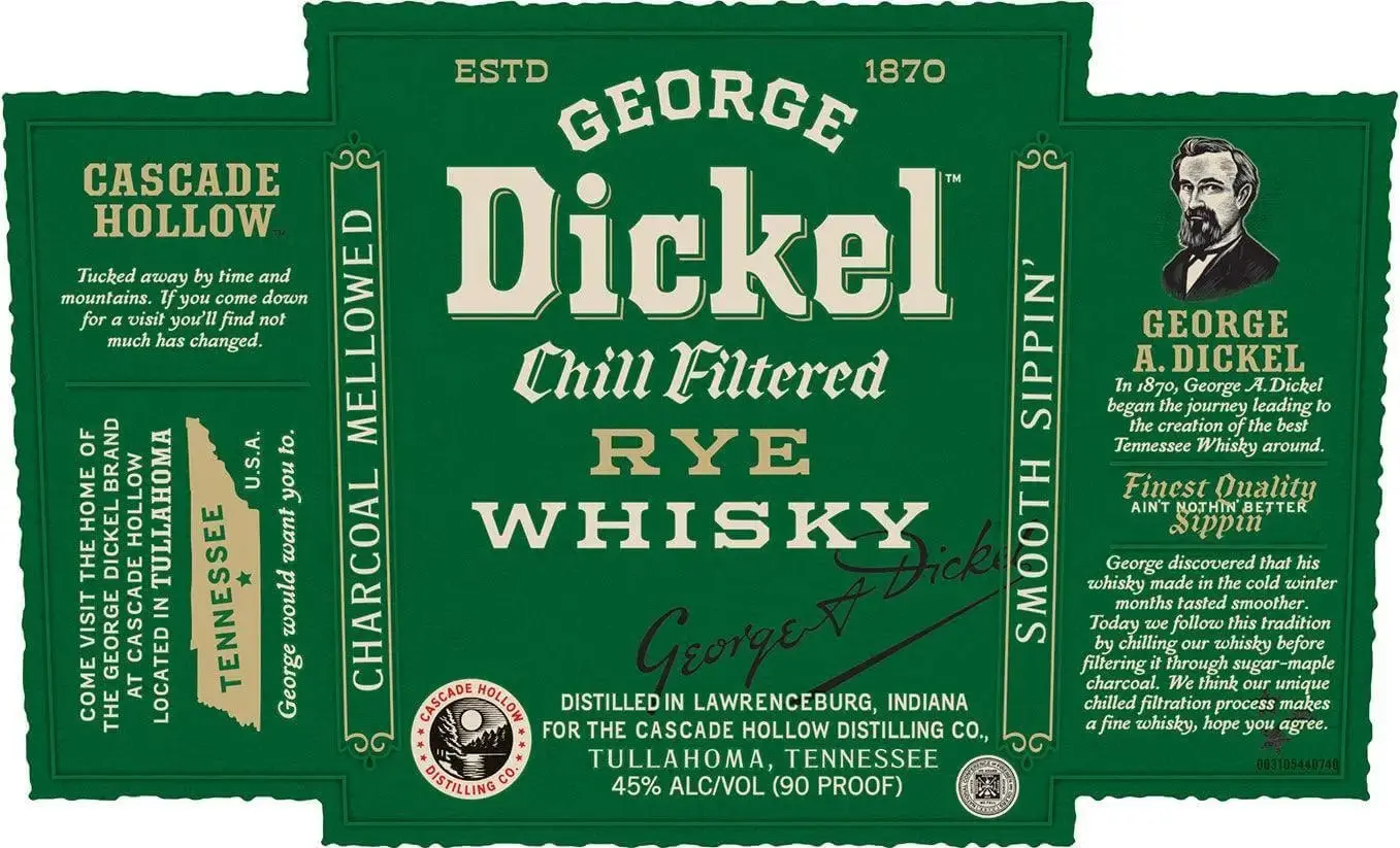 George Dickel Rye Whisky