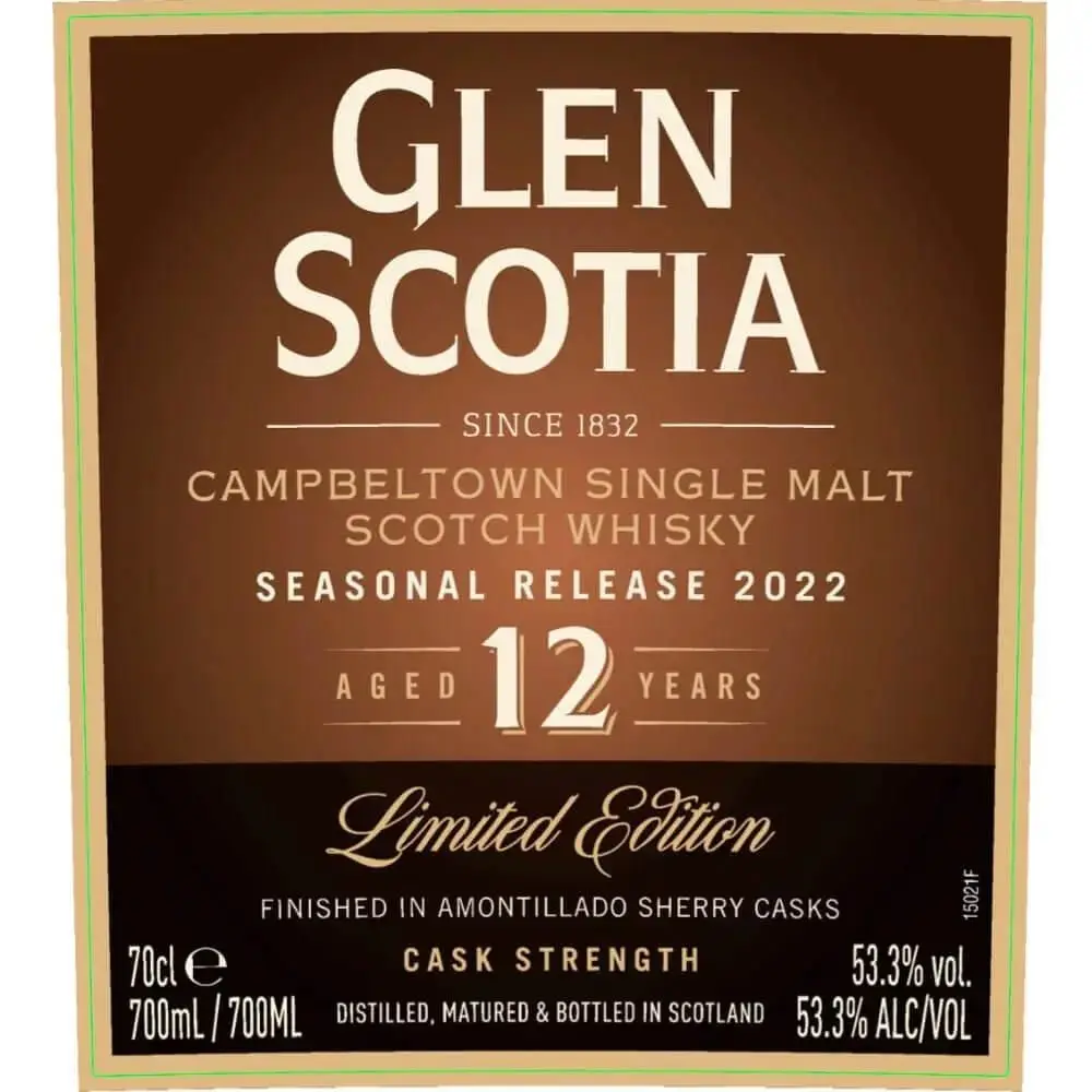 Glen Scotia 12 Year Old Seasonal Release 2022 - Image 2