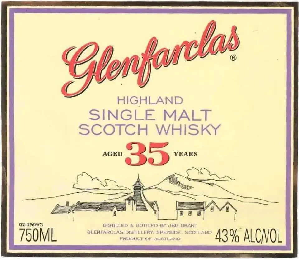 Glenfarclas 35 Year Old Highland Single Malt Scotch Whisky