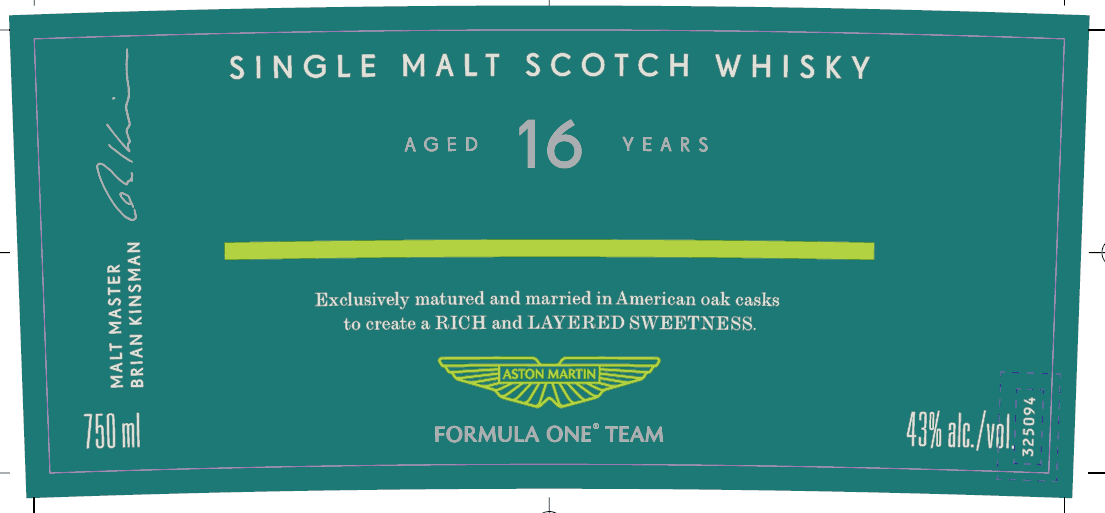 Glenfiddich 16 Year Aston Martin Formula One Edition Single Malt Scotch Whisky - Image 2