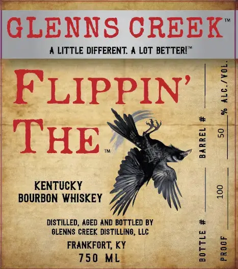 Glenns Creek Flippin’ The Kentucky Bourbon Whiskey