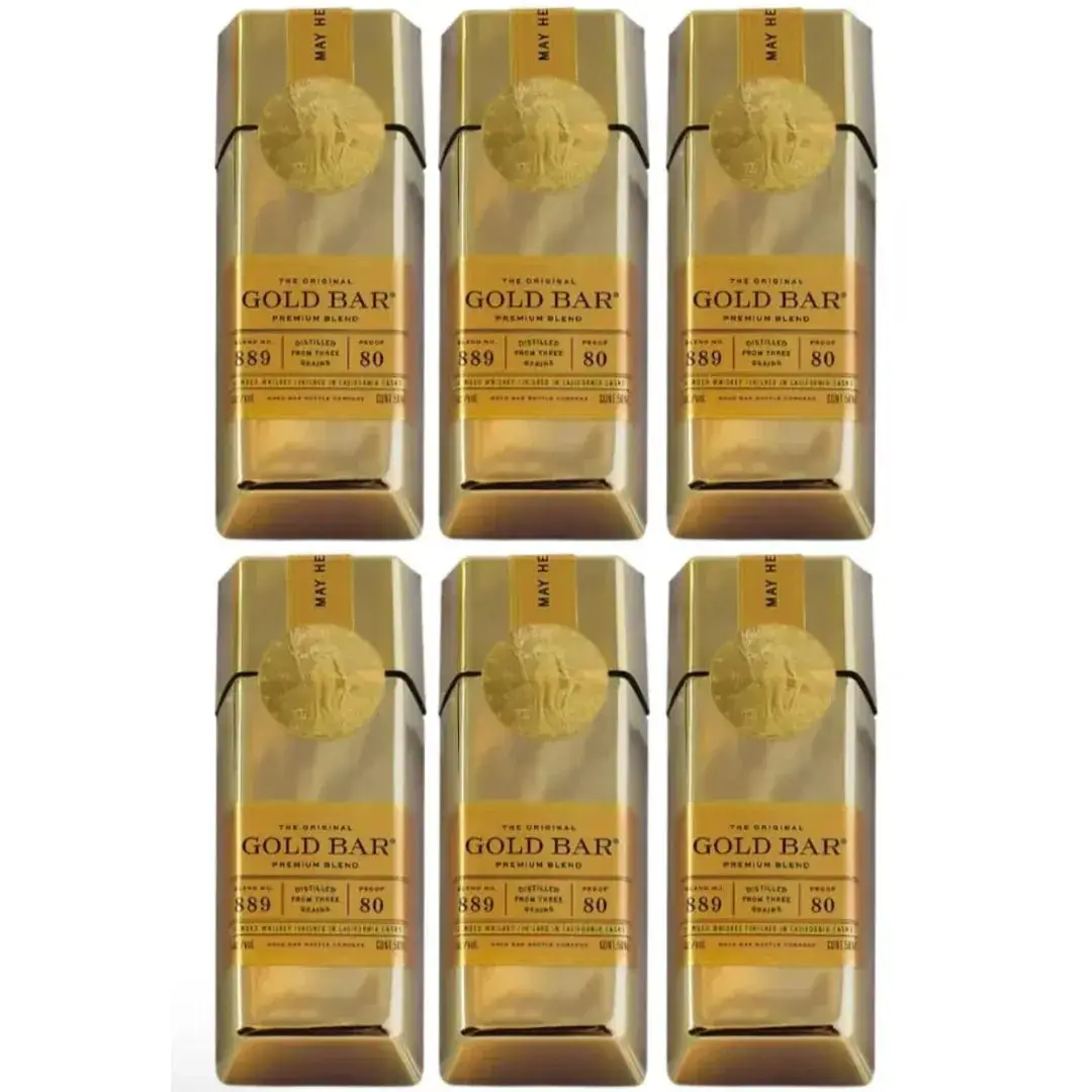 Gold Bar Original Mini 50ml 6-Pack