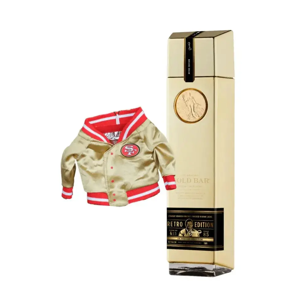 Gold Bar Retro Edition with Can Koozie