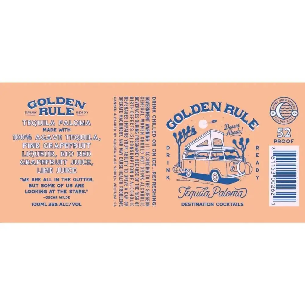 Golden Rule Tequila Paloma 4pk