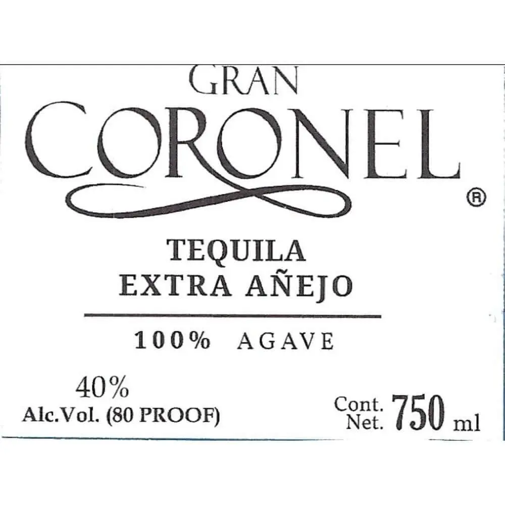 Gran Coronel Extra Anejo Tequila - Image 2