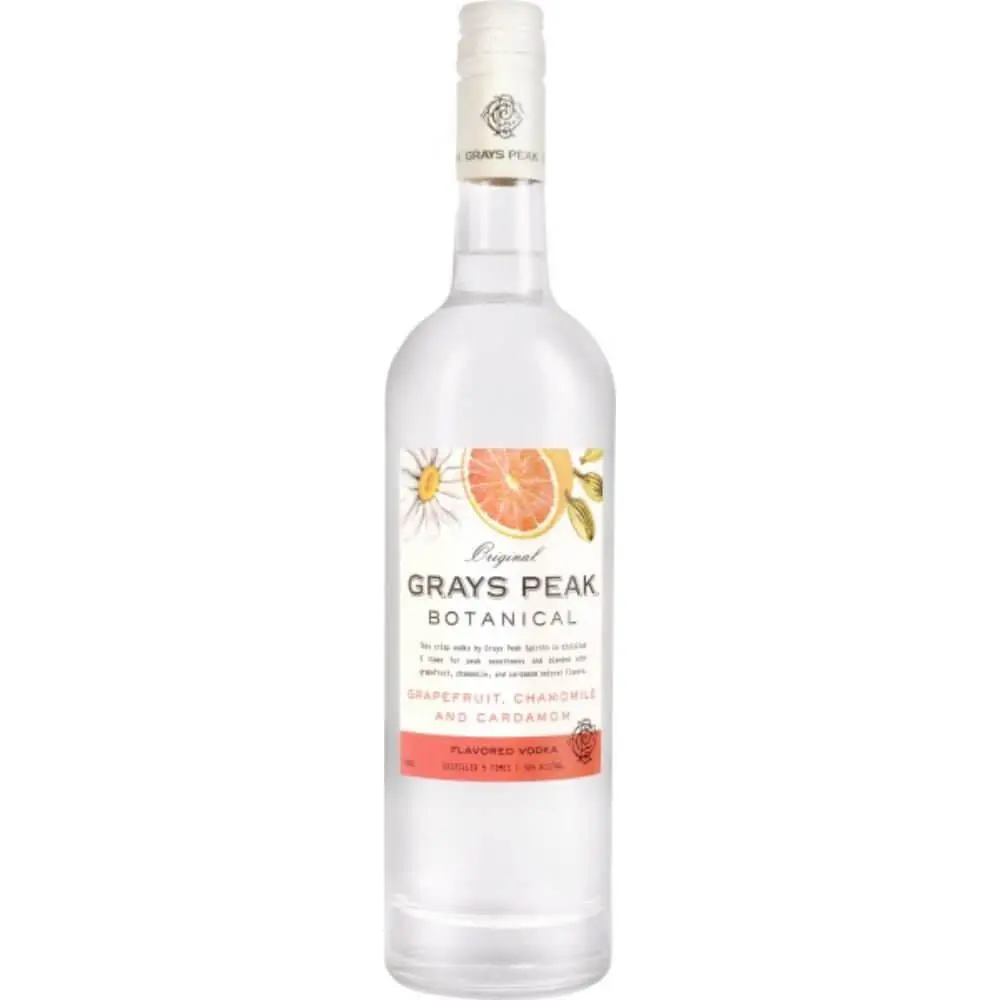 Grays Peak Grapefruit Chamomile & Cardamom Vodka