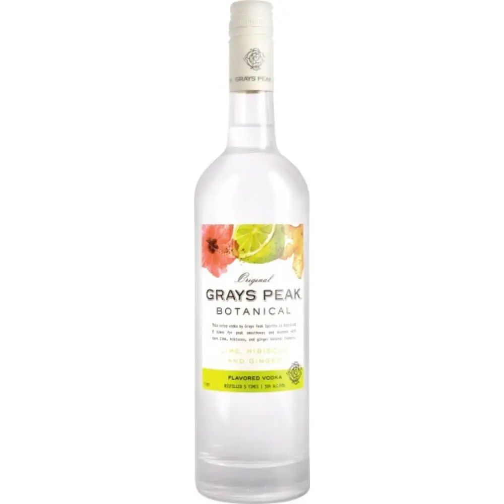 Grays Peak Lime Hibiscus & Ginger Vodka