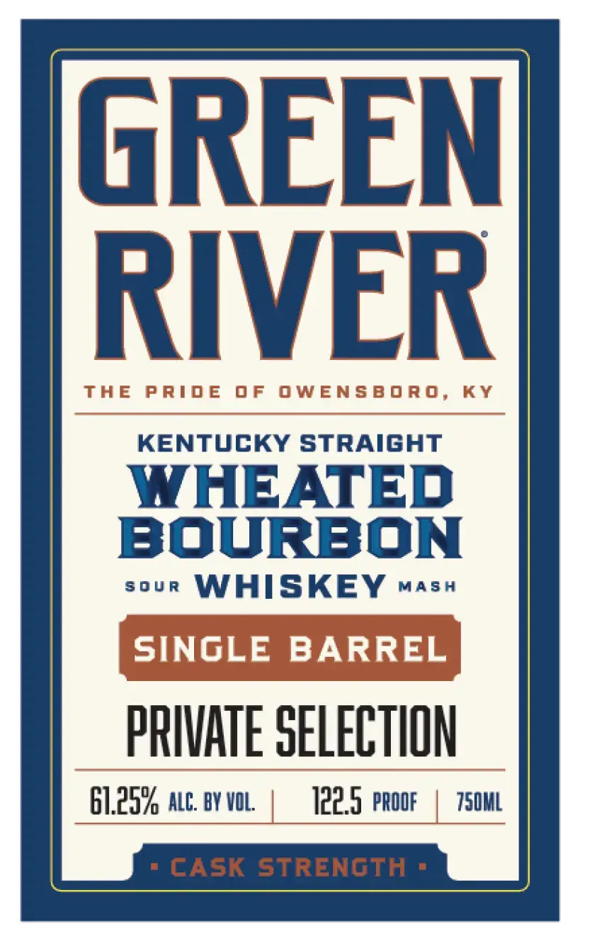 Green River Wheated Bourbon Single Barrel Private Selection