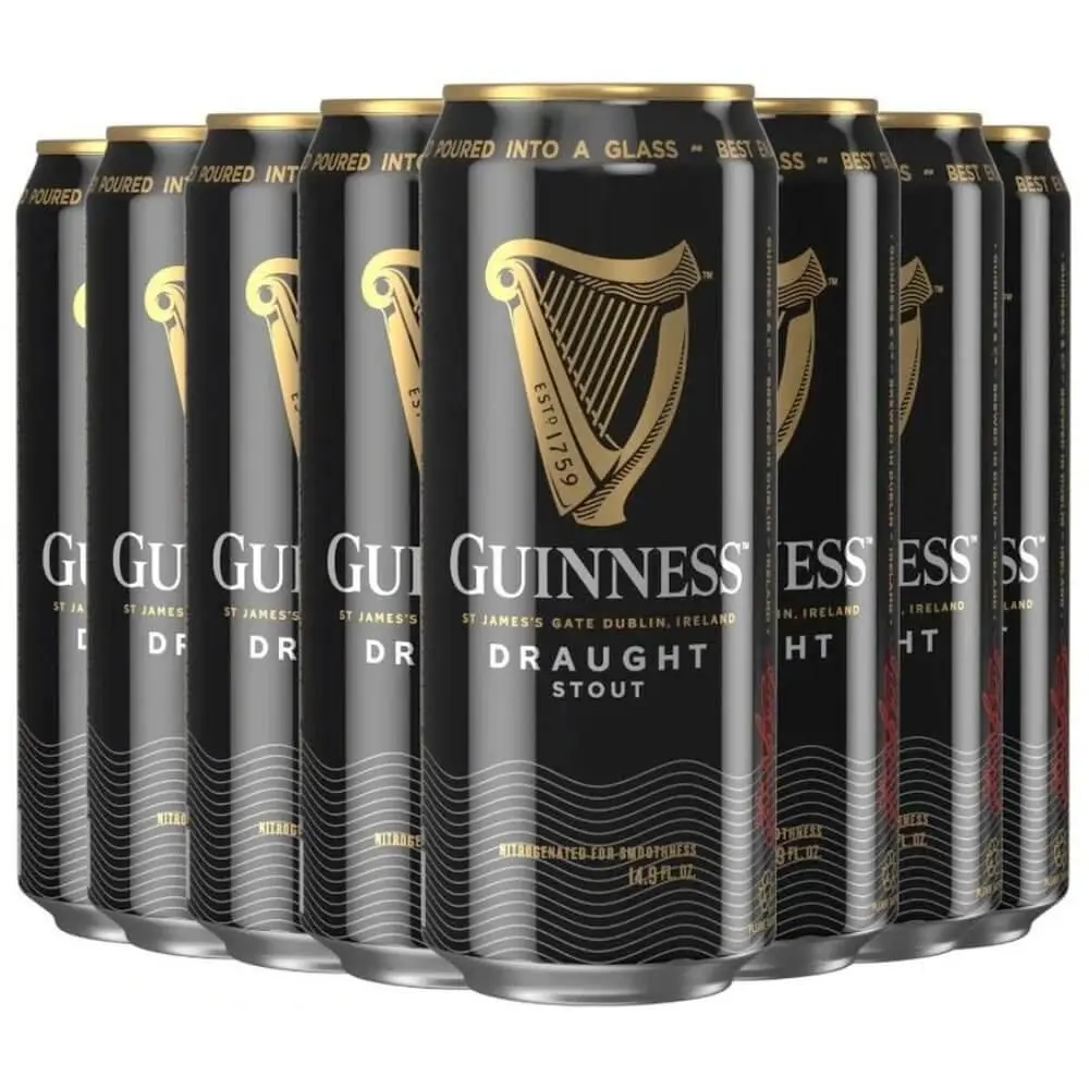 Guinness Draught Stout Cans 8PK - Image 2