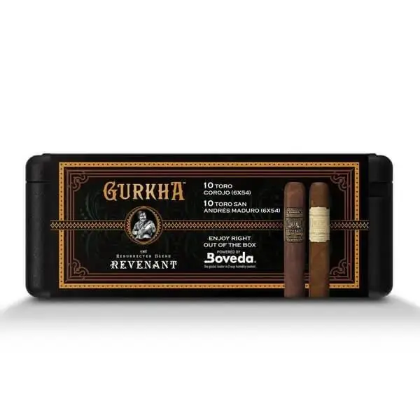 Gurkha 20 Premium Cigars Set + Personal Humidor by CigarBros - Image 3