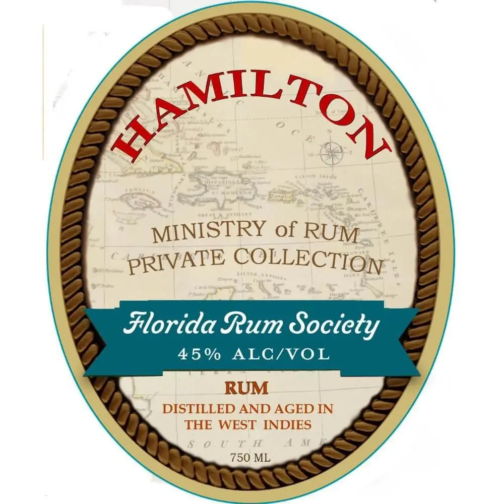 Hamilton Rum Florida Rum Society - Image 2