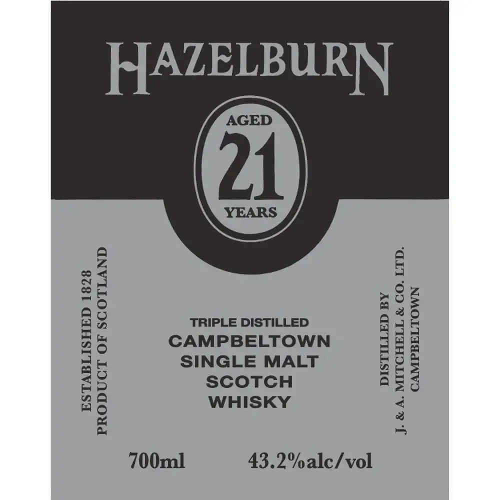Hazelburn 21 Year Old Single Malt Scotch 2023 Release - Image 2