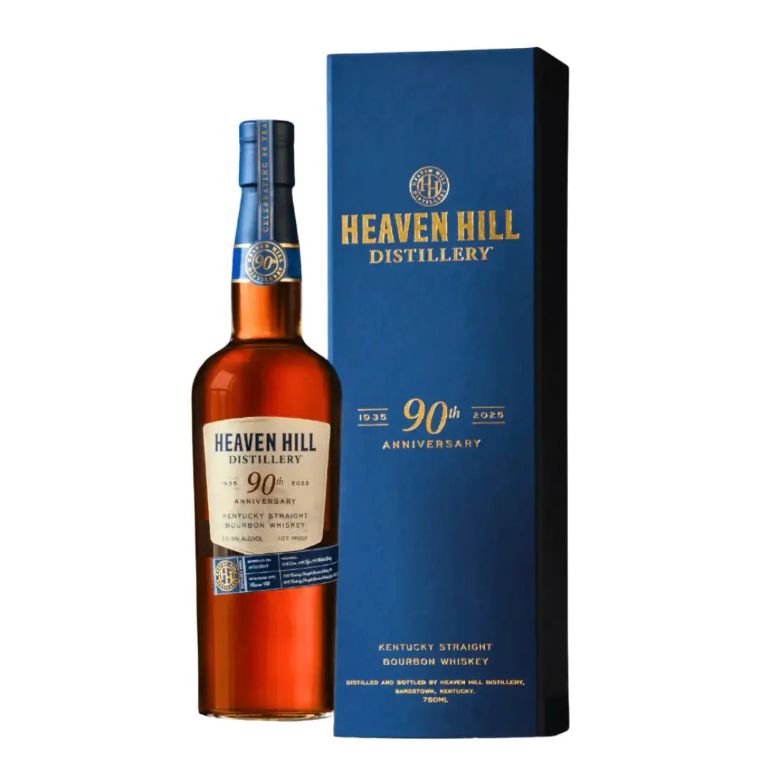 Heaven Hill 90th Anniversary 9 Year Old Kentucky Straight Bourbon Whiskey 750ml