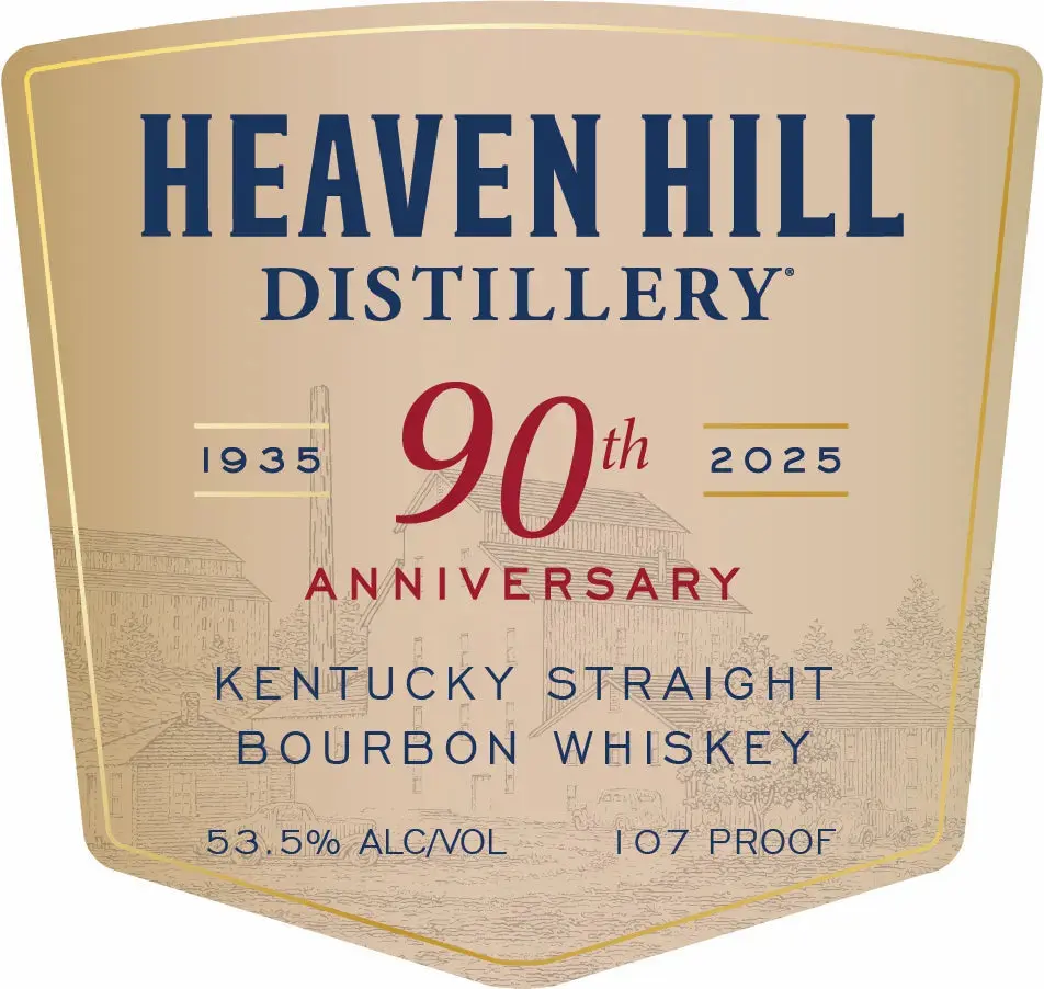 Heaven Hill 90th Anniversary 9 Year Old Kentucky Straight Bourbon Whiskey 750ml - Image 3