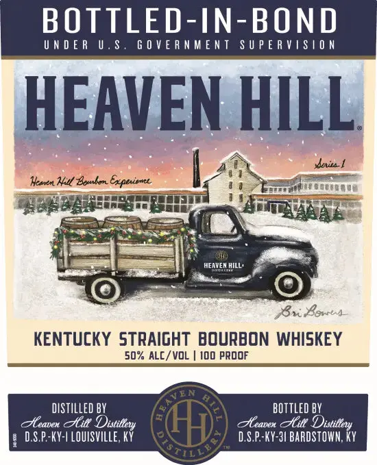 Heaven Hill Bottled in Bond Artist Series 7 Year Bourbon