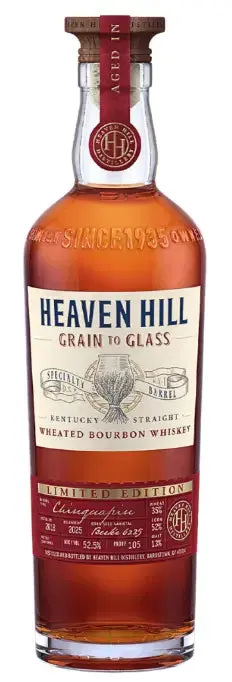 Heaven Hill Grain to Glass Wheated Bourbon Whiskey Chinquapin Oak
