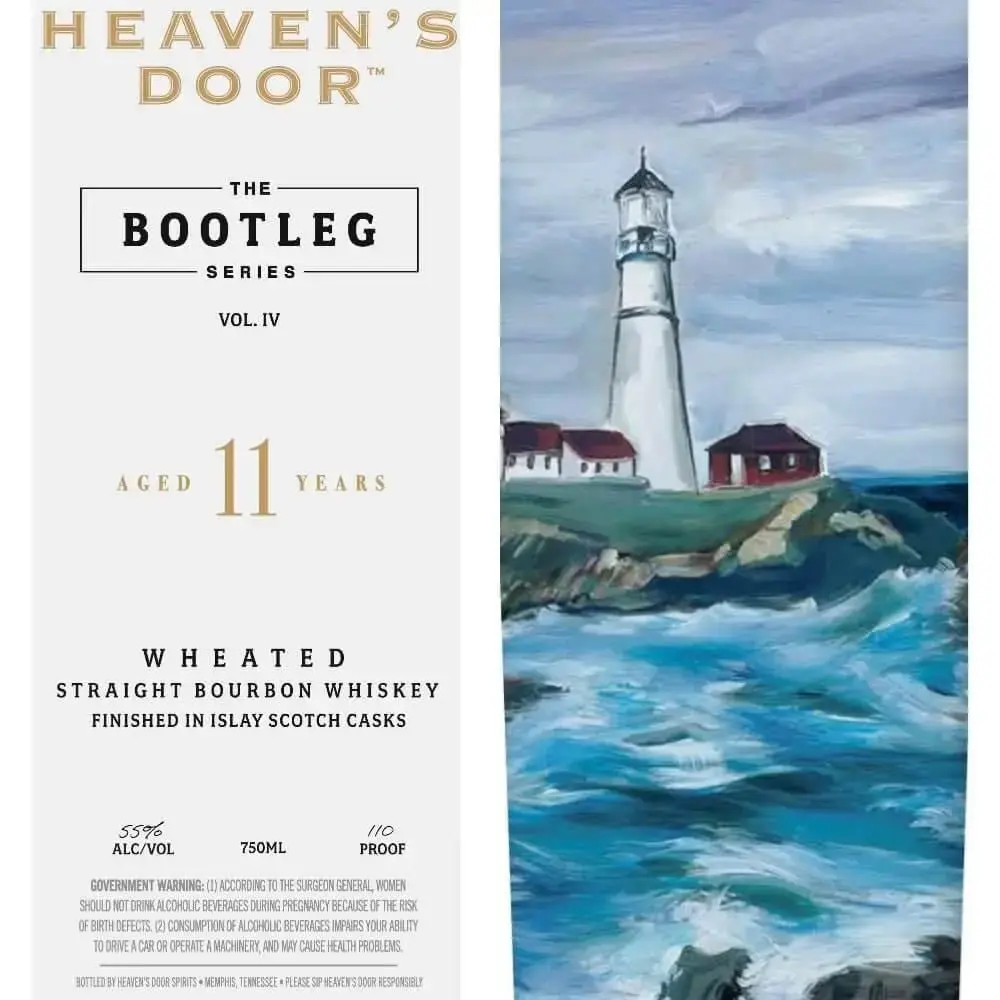 Heaven’s Door The Bootleg Series Vol. IV Wheated Bourbon Islay Scotch Cask Finish - Image 2