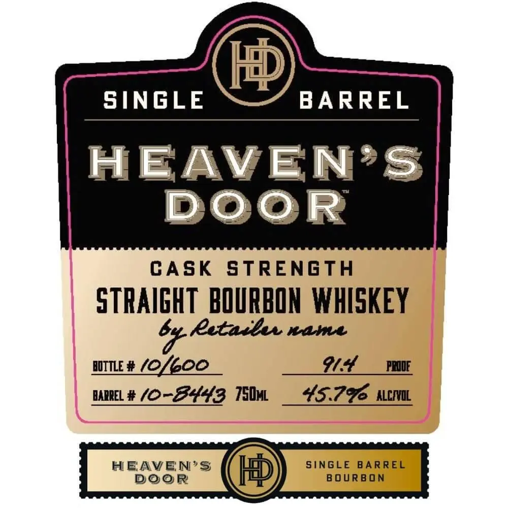 Heaven's Door Single Barrel Cask Strength - Image 2