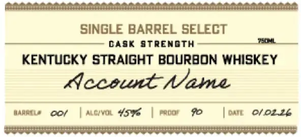 Heaven's Door Single Barrel Select Kentucky Straight Bourbon Whiskey Cask Strength