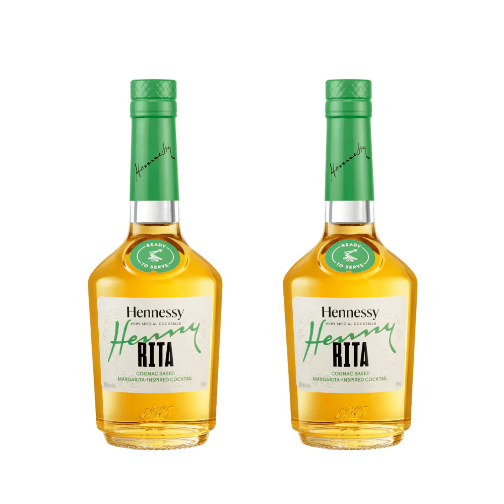 Hennessy Henny-Rita Ready to Serve Cognac Cocktail 375mL 2-Pack